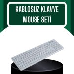 USB Приемник Безжична Клавијатура и Миш - Широка Компатибилност, Тивки Клучеви