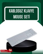 USB Приемник Безжична Клавијатура и Миш - Широка Компатибилност, Тивки Клучеви