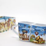 Комплект 2 Локални Кафе Чаши Модел 1