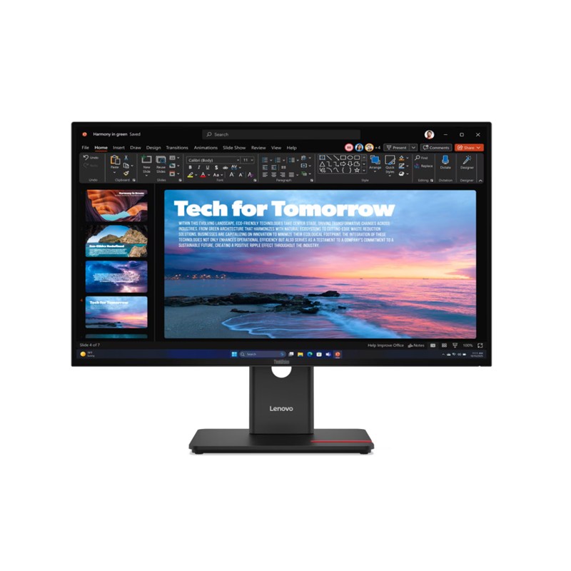 27-lenovo-t27-40-thinkvision-6-24066_1.jpg 27 LENOVO T27-40 THINKVISION 64A5MAT6TK 4MS 48HZ HDMI WLED PIVOT MONITOR - Image 1