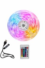 10M Лента LED Внатрешен Ренк RGB Лента LED Со Далечински Управувач - Image 3