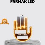 176 LED Amber Сигнално Светло – Контрола со Рака