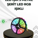 Декоративна LED лента со далечинско 5 метри