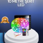 10 Метри USB Смарт Лента LED со Далечинско Управување и Контрола преку Телефон