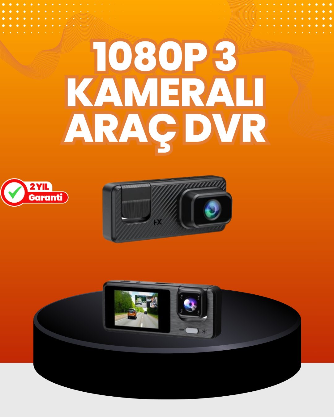 3-148-1.jpg Камера за безбедност во возило | 3 канали, поддршка за паркинг снимање 24 часа - Image 1