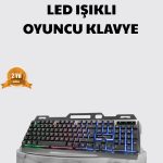Професионален сет на тастатура и глувче за играчи – RGB осветлување, турска Q, DPI прилагодливо, издржлива конструкција