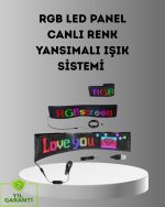 Паметен LED Матричен Панел – USB Поврзување, Лизгачки Текст и Поддршка за Анимации