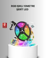 Управувана RGB Смарт Лента LED Светло Флексибилно и Портативно Декорирање