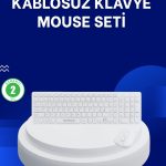 Безжичен сет на тастатура и глувче за канцелариска и домашна употреба - Ергономски и практичен
