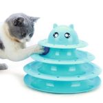 3 Слоен Котешки Играчка Turntable - Image 2