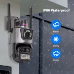 3 Линзна Wi-Fi Безбедносна Камера - Image 2