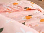 Ranforce Joyful Orange Постелни Комплет за Еден - Image 7