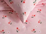 Ranforce Joyful Cherry Постелни Комплет за Еден - Image 3