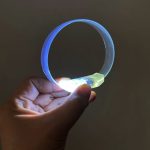 3 Модулски Пилот LED Светлосен Флексибилен Парти Нараквица Бела