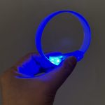 3 Модулски Пилот LED Светлосен Флексибилен Парти Нараквица Сина