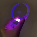 3 Модулен Пилот LED Светлосен Флексибилен Парти Нараквица Портокалова