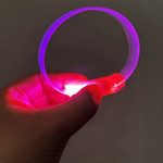3 Модулен Пилот LED Светлосен Флексибилен Парти Нараквица Розова