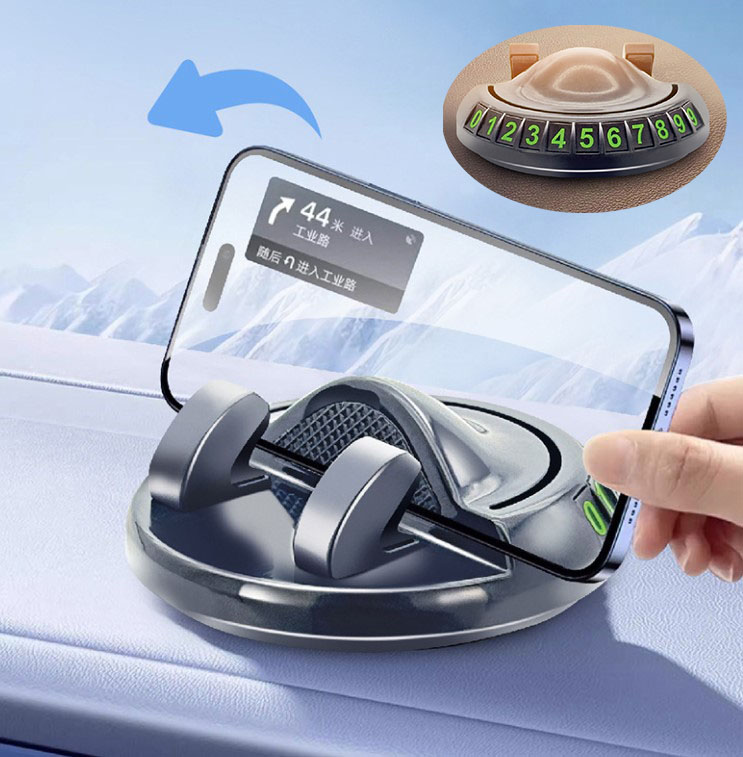 360-donebilen-yapiskanli-27013_1.jpg 360° Вртлив Држач за Телефон со Лепило - Image 1