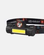 Полначен LED Фенер за Глава – Двојна Функција, 200LM Сила на Светлина, IP44 Водоотпорен - Image 2