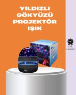 Star Master Galaxy Проектор – 360° Вртлив Ночен Лампа, Декоративно Амбиентно Светло