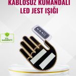 LED светло за жестови со найлонски ленти за лесна инсталација
