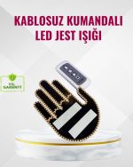 LED светло за жестови со найлонски ленти за лесна инсталација