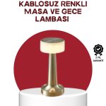Полнежна LED маса ламба – со USB влез, метална конструкција