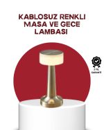 Полнежна LED маса ламба – со USB влез, метална конструкција
