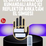 A Квалитет Удалечен Контролен LED Паркинг Упозорувачко Светло Модел со Рака