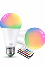 Амбиентно осветлување RGB LED ламба со далечинско управување - Image 4