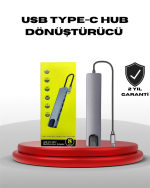 4K HDMI Излез, Gigabit Ethernet USB‑C Мулти Порт Хаб
