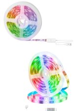 10M Лента LED Внатрешен Ренк RGB Лента LED Со Далечински Управувач - Image 5