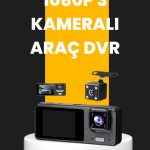 Мулти-аголен DVR за возило | Предна, внатрешна и задна камера, Циклично снимање на видео