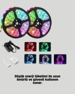 Управувана RGB Смарт Лента LED Светло Флексибилно и Портативно Декорирање - Image 4