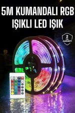 5 Метри RGB LED Лента со Контролер и Напојување Прилагодено за Секое Опкружување - Image 2