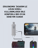 5in1 BT5.3 Мобилен Играчки Комплет Клавијатура Миш Претворувач - Image 3