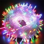 5m 30 LED RGB 2 Степени Прозрачен Кабел