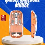 Безжичен глувче Mouse Fare Шаржлив Bluetooth Тивок 5 Копчиња Прозрачен