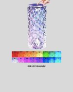 Кристал RGB LED Масна Ламба – Боја со Далечинско Управување, Декоративна и Енергетски Ефикасна - Image 4
