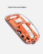 Bluetooth 5.0 & 2.4GHz Безжична Мишка – Поврзување со 3 Уреди, Брзо Префрлување, USB Приемник - Image 4