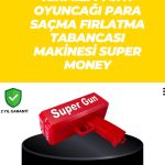 Електричен Парти Играчка – Пушка за Фрлање Пари