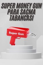 Пушка за фрлање пари Долар автоматска црвена играчка