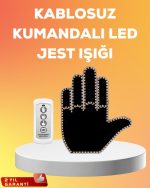 LED светло за жестови со компактен дизајн – Модови на поздрав и благодарност