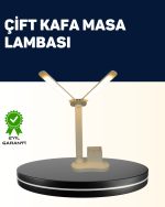 Прилагодлива LED маса ламба | Со интегриран држач за моливи и телефон