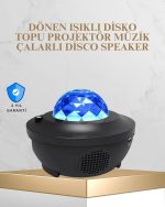 Bluetooth & USB Музички Плеер со Ночна Светилка – Опфат од 50 m², Далечинско Управување