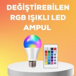 RGB Далечински Управуван LED Лампа 16 Бои A Квалитет 2025 Модел Оригинал
