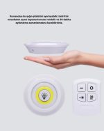 Безжично дневно светло 3-ка LED рефлектор со далечинско - Image 4