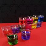 6-Ли Желатински Бојни Свеќи