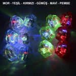 6-Ли Кристални LED Парти Прстен Сет - Image 2