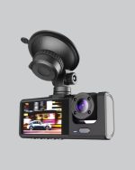 Тројна камера за снимање во автомобил со Full HD ноќно гледање и поддршка за G-сензор - Image 5